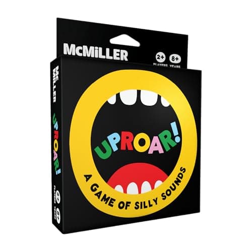 Image of UPROAR! Family Sound-Matching Card Game – Hilarious Fast Game for Kids 7+, Parents & Teens | Easy to Learn, 2–6 Players, 10–20 Min | Travel-Size | Great for Family Game Night & Stocking Fillers