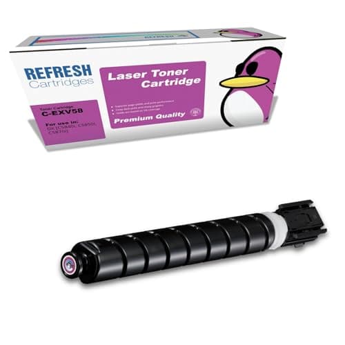 Image of Remanufactured C-EXV58 (3765C002) Magenta Toner Cartridge Replacement for Canon Printers