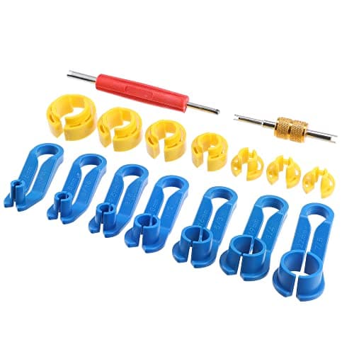 Image of X AUTOHAUX Car Fuel Line Disconnect Removal Tool Set 1/4" 5/16" 3/8" 1/2" 5/8"