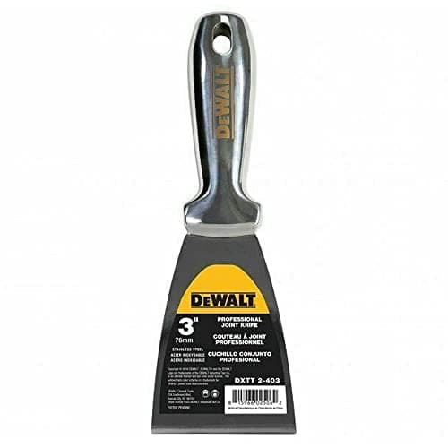 Image of DeWALT Drywall Stainless Steel Jointing/Filling Knife 75mm (3in)