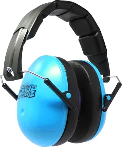 Image of Edz Kidz. Kids Ear Defenders Children Girls Boys Toddlers and Teens. Hearing Protection for Kids. Earmuffs for Autism. Great Noise Reduction. CE Certified (Blue)
