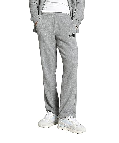 Image of PUMA Men's ESS Logo Pants TR op SRL, Medium Gray Heather, size: S