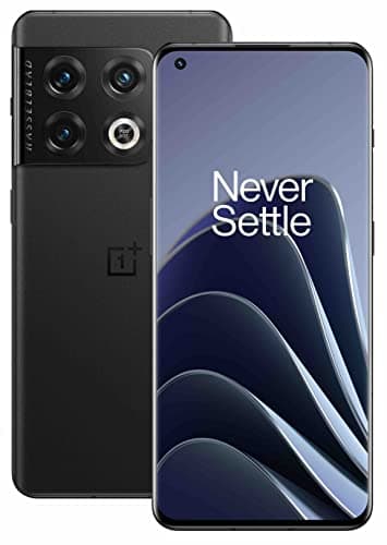 Image of OnePlus 10 Pro 5G 128GB, Volcanic Black (Single SIM) Unlocked (Renewed)