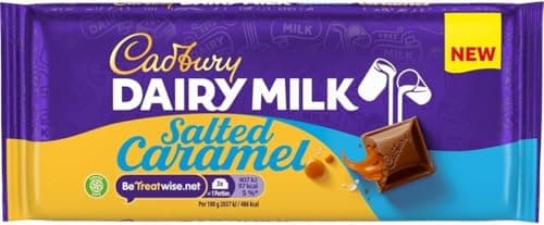 Image of Cadbury Dairy Milk Salted Caramel Chocolate, 120g