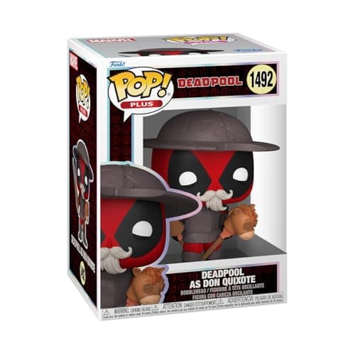 Image of Funko Pop! Plus: Deadpool Literary Classics – Deadpool Don Quixote - Collectable Vinyl Figure - Gift Idea - Official Merchandise - Toys for Kids & Adults - Comic Books Fans