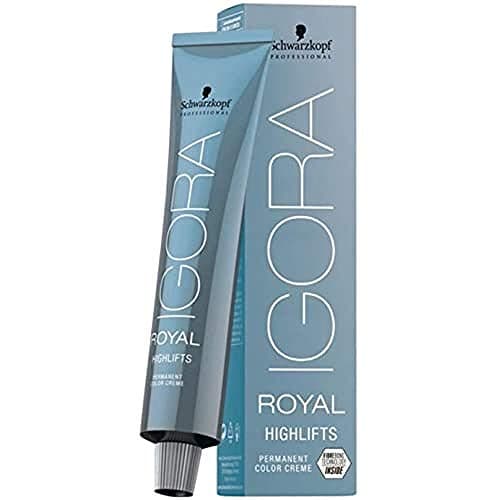 Image of Schwarzkopf Professional Igora Royal Highlifts Permanent Hair Colour Cream, No. 10-21 Ultra Blonde Ash Cendre, 60 ml
