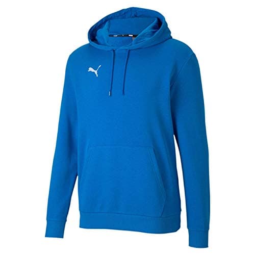 Image of PUMA Mens Teamgoal 23 Causals Hoody Pullover, Electric Blue Lemonade, XL EU