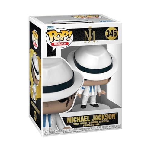 Image of Funko POP! Rocks: Michael Jackson - MJ - (lean) - Collectable Vinyl Figure - Gift Idea - Official Merchandise - Toys for Kids & Adults - Music Fans - Model Figure for Collectors and Display
