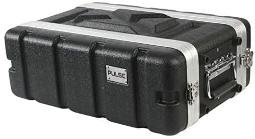 Image of PULSE 19" Rack ABS Flight Case – 3U Short | Durable ABS & Aluminium Construction with Front/Rear Rails