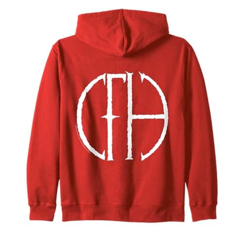 Image of Official Pantera Cowboys From Hell Metalcore Band Retro Logo Zip Hoodie