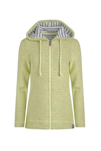 Image of Weird Fish Chicoa Full Zip Macaroni Hoodie Celery Size 14. (Jumper/Sweater/Fleece)