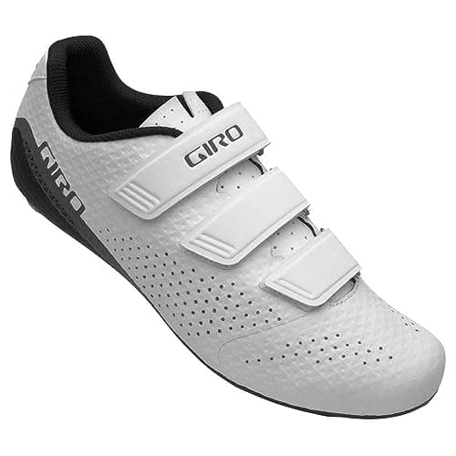 Image of Giro - Stylus Footwear - Adult Men's - road cycling shoes, cycling footwear, bike shoes, road bike shoes, White , 41