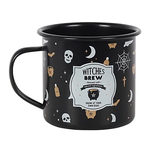 Image of Something Different Enamel Mug | Witches Brew | 1 Piece | White | 325 ml