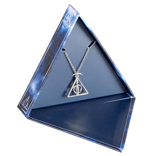 Image of Harry Potter Deathly Hallows Gift Box with Spinning Deathly Hallows Necklace