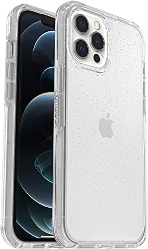 Image of OtterBox Symmetry Clear Case for iPhone 12 Pro Max, Shockproof, Drop Proof, Protective Thin Case, 3x tested to Military Standard, Stardust
