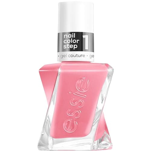 Image of Essie Gel Couture Longlasting High Shine No UV Lamp Required Nail Polish Dusty Pink Colour, Shade 50 Stitch By Stitch 13.5ml