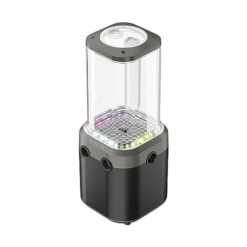 Image of Corsair iCUE LINK XD5 RGB ELITE Pump-Reservoir Unit - D5 PWM Pump - 22 Addressable RGB LEDs - 440ml Transparent Reservoir - Stealth Grey