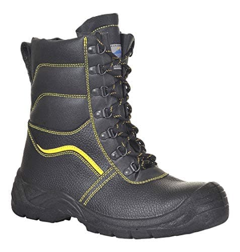 Image of Portwest FW05BKR43 Steelite Fur Lined Protector Boot, S3 CI, Regular, Size: 43/1, Black