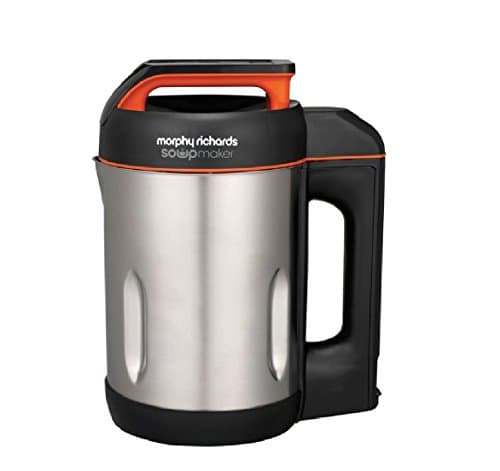 Image of Morphy Richards Soupmaker with Serrator Blade 501013 Brushed Stainless Steel Soup Maker