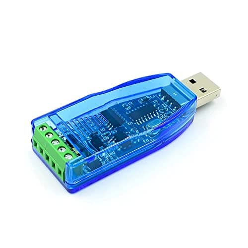 Image of JZK USB to RS485 Converter Adapter, Compatible with Windows 10, 8, 7, XP, Vista, Linux and Mac OS