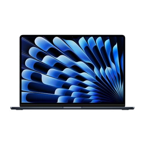 Image of 2023 Apple MacBook Air with Apple M2 Chip (15-inch, 8GB RAM, 256GB SSD Storage) Midnight (Renewed)