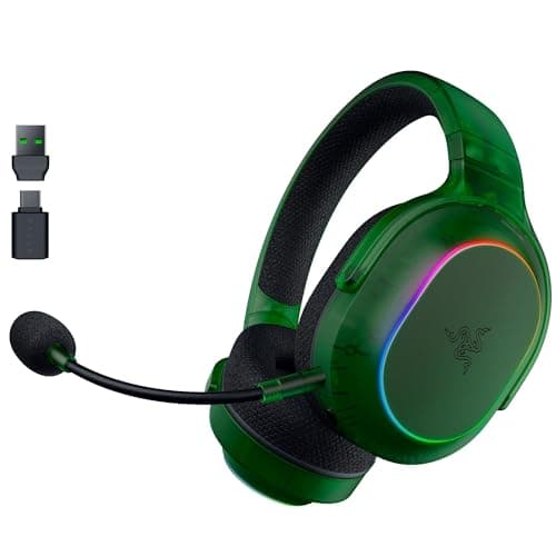 Image of Razer Barracuda X Phantom Green Edition - Wireless Multi-Platform Gaming Headset (285g, TriForce 40mm Driver, Dual Wireless HyperSpeed and Bluetooth) Phantom Green