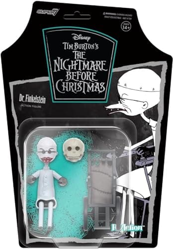 Image of SUPER7 - Nightmare Before Christmas W2 DR FINKELSTEIN Reaction FIG