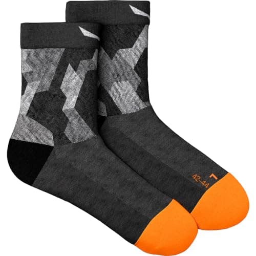 Image of Salewa Pedroc Camo Am M Qrt Sock, Black Out, 42-44, Male