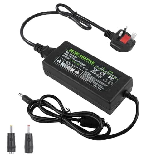 Image of OFFCUP 60W Power Adapter - AC100-240V to DC Converter for LED Strips, LCD Monitors, and CCTV Cameras