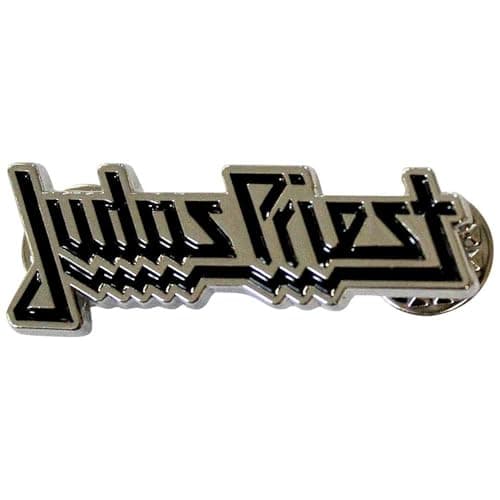 Image of Judas Priest Band Logo Pin Badge One Size