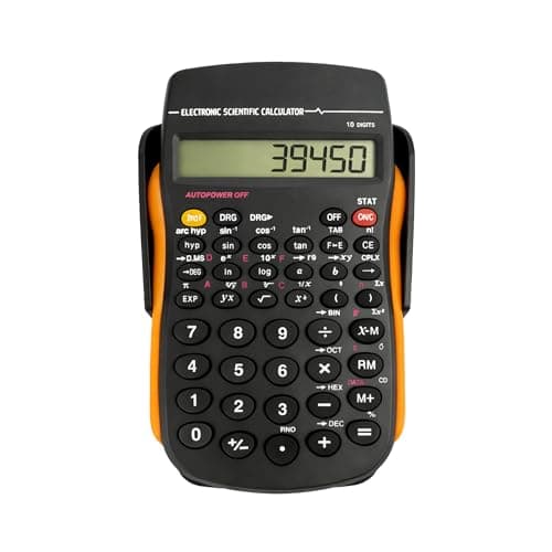 Image of Navoys Scientific Calculator with 10-Digit Display | Multi-Function Engineering Calculator for Students and Teachers, School, Office, Maths, Business & Science Use