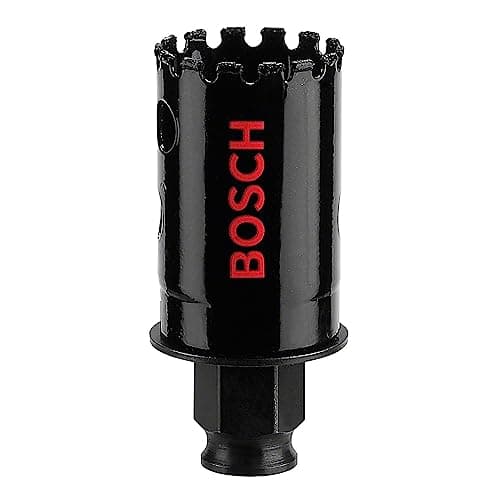 Image of Bosch Professional 1x Diamond Hole Saw for Hard Ceramics (for Stone, Tiles, Ø 32 mm, Accessories for Impact Drills)