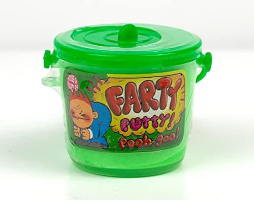 Image of Green Farty Putty Poo Goo Tub | Cracker Filler | Mini Gift