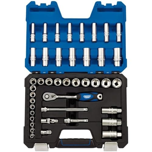 Image of Draper Expert 42 Piece 3/8" Drive Hex Socket Set Metric