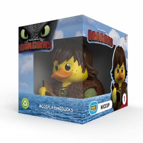 Image of TUBBZ Boxed Edition: How To Train Your Dragon - Hiccup Cosplaying Rubber Duck Vinyl Figure