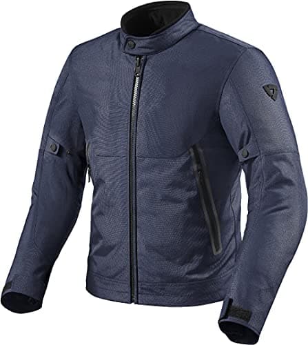 Image of REV'IT! Revit Shade H2O Motorcycle Textile Jacket, dark blue, S
