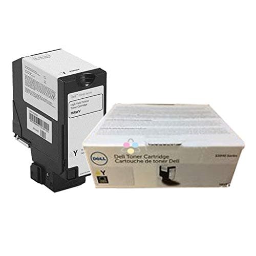 Image of Dell Laser Toner kt71 °F 6000pages Yellow Laser Toner Cartridge – Toner & Laser Cartridge (Laser Toner, 6000 Page Yield, Yellow, 1 Piece (S))