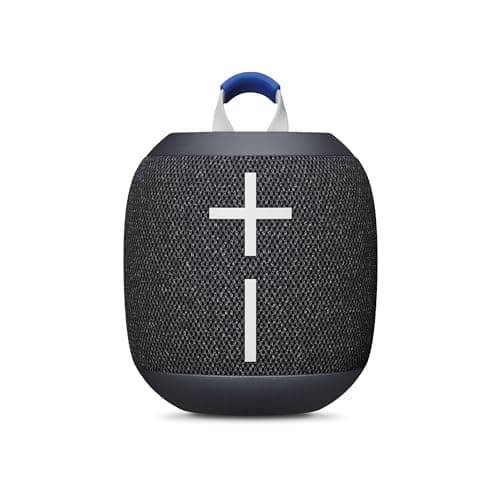 Image of Ultimate Ears Wonderboom 4 Portable Waterproof Bluetooth Speaker With Big Bass and 360-Degree Sound, Dustproof Floating Speaker With 40 m (131ft) Range - Black