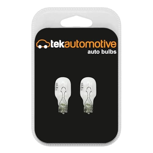 Image of Tek Automotive 955 W16W Bulbs 12V 16W W2.1x9.5D – High Level Brake, Indicator, Reverse & Rear Fog Light, 921 921B Capless, E-Marked, Twin Pack
