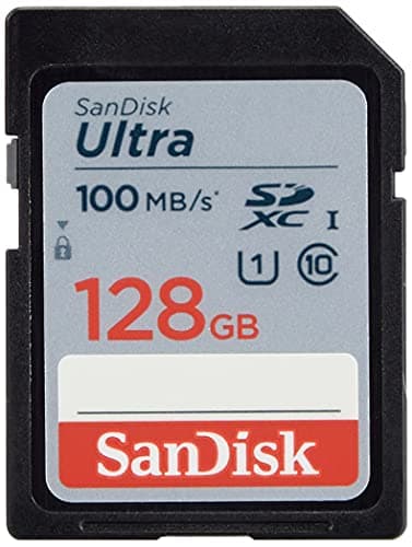 Image of SanDisk Ultra 128 GB SDXC Memory Card up to 100MB/s, Class 10 UHS-I