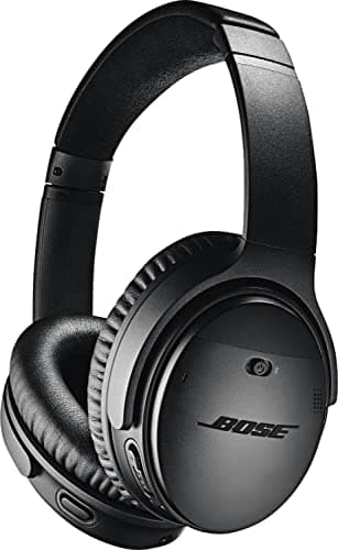 Image of Bose QuietComfort 35 (Series II) Wireless Headphones, Noise Cancelling - Black (Renewed)