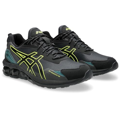 Image of ASICS 1201A993-004 Gel-Quantum 180 LS Men Black/NEON Lime UK 8.5
