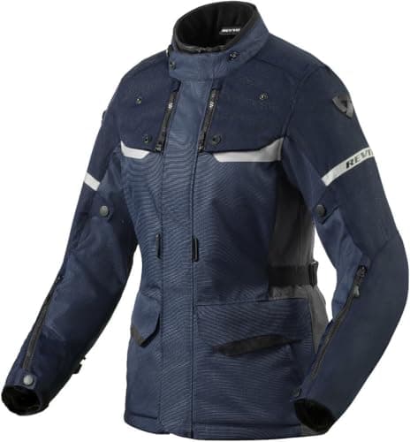 Image of REV'IT! Revit Outback 4 H2O Ladies Motorcycle Textile Jacket, dark blue, 38
