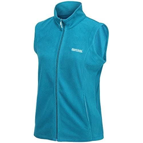 Image of Regatta Sweetness II' Full Length Zip Symmetry Fleece Vest, Women's Bodywarmers, Ocean Depth (Sea Blue), 10