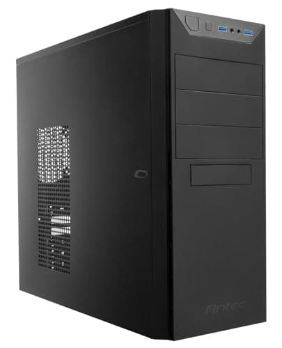 Image of Antec VSK-4000B-U3/U2 ATX Computer Case - Black