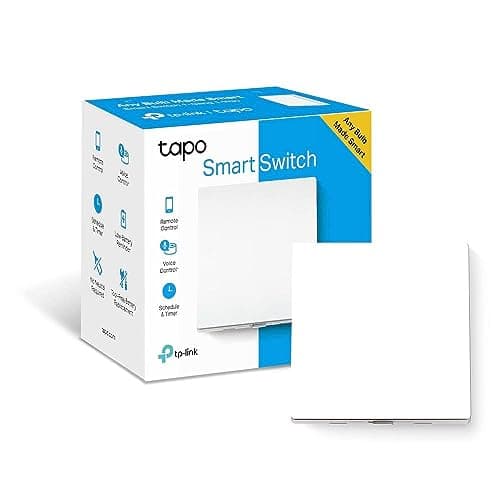 Image of TP-Link Tapo S210 Smart Light Switch, Smart Light Switch, Remote Control, Voice Control Via Alexa or Google Assistant, 1-Gang 1-Way, Super Easy Wiring, Required Hub