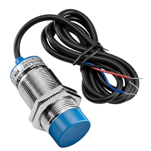 Image of Heschen M30 Inductive Proximity Sensor Switch Non-shield Type LJ30A3-15-Z/BY Detector 15mm 10-30VDC 200mA PNP Normally Open(NO) 3 Wire (DC PNP NO(Z/BY))