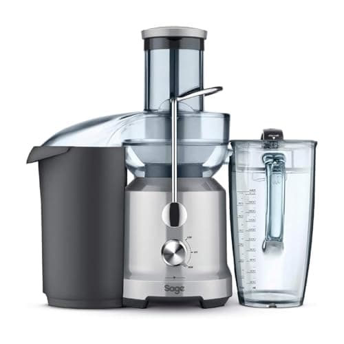 Image of Sage - The Nutri Juicer Cold - Cold Press Extractor for Fruit and Vegetables - High Capacity 2L Jug - 1250W - Silver