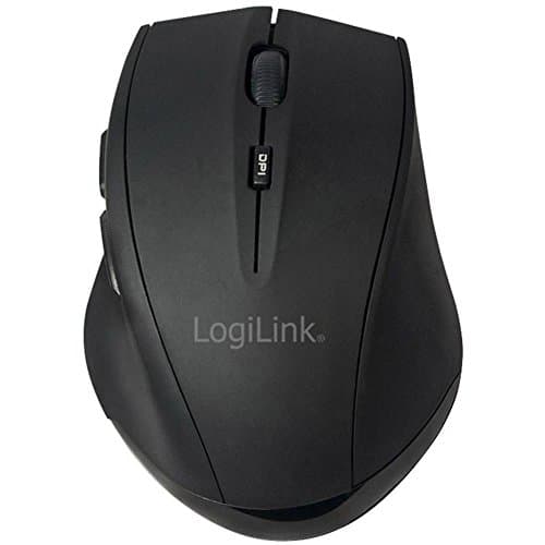 Image of LogiLink ID0032 A Laser Mouse 5 Buttons 1600 DPI and Power-Saving Mode Black