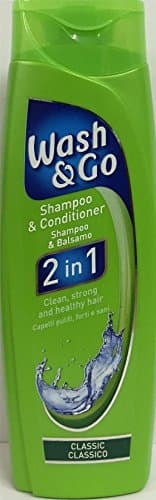 Image of SIX PACKS of Wash & Go 2in1 Shampoo & Conditioner Classic 200ml